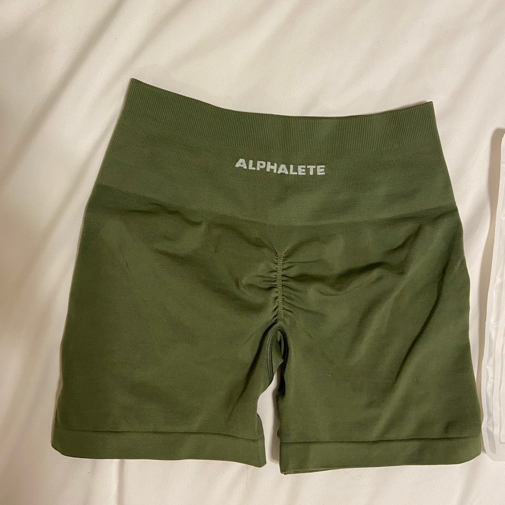 Alphalete Amplify Short- Dusty Green NWT